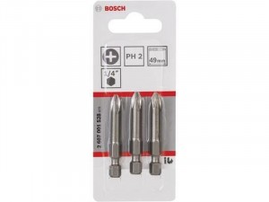 Bosch Accessories Csavarhúzó BIT betét PH2 x 49 mm 3db
