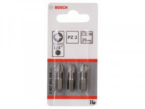 Bosch Accessories Bosch Csavarozó bit extrakemény, PZ 2, 49 mm, 3 részes készlet
