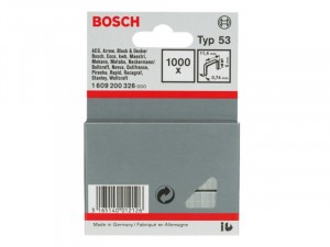 Bosch Type 53 finomhuzal tűzőkapocs 10mm 1000db