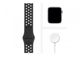 Apple Watch Nike Series 6 GPS 44mm Asztroszürke Alumínium Ház Fekete Sportszíjjal