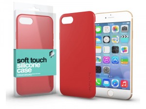 Apple iPhone SE 2020 Soft Touch Korallpiros Szilikon tok