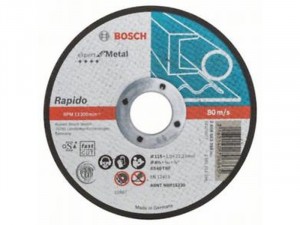 Bosch Expert For Metal darabolótárcsa egyenes, 115x1 mm