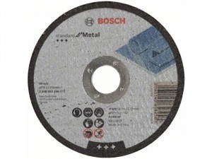 Bosch vágókorong 125x2.5mm fém egyenes