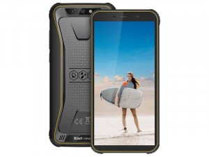 Blackview BV5500 Plus 32GB 3GB RAM Dual-Sim Citromsárga Okostelefon