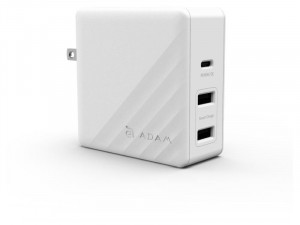 ADAM Elements Omnia P7 PD/QC3.0/74W USB-C Fehér hálózati gyorstöltő adapter