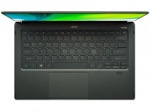Acer Swift 5 SF514-55T-76V6 14 FHD Touch, Intel® Core™ i7 Processzor-1165G7, 16GB, 512GB SSD, Intel® Iris XE, Win10, zöld laptop