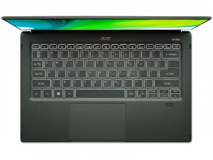 Acer Swift 5 SF514-55T-504W 14 FHD Touch, Intel® Core™ i5 Processzor-1135G7, 8GB, 512GB SSD, Intel® Iris XE, Win10, zöld laptop