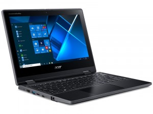 Acer TravelMate Spin TMB311RN-31-P44Q 11,6 FHD IPS/Intel® Pentium N5030/4GB/128GB/Int. VGA/Win10Home/fekete laptop