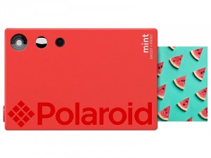 Polaroid Mint P-POLMP02R piros fényképezőgép és mobil fotónyomtató