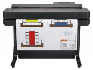 HP Designjet T650 24in 610mm Plotter nyomtató állvánnyal