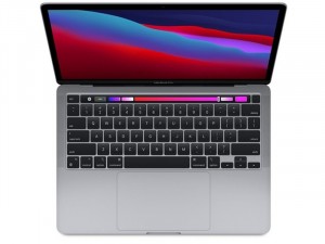 Apple Retina MacBook Pro - 13,3 colos, Apple M1 chip, 8GB RAM, 512 SSD, Z11B, Touch Bar - Asztroszürke