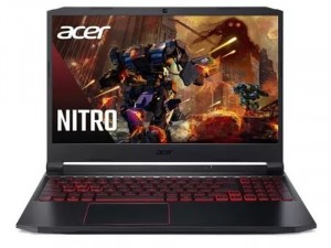 Acer Aspire Nitro AN515-55-71P2, 15.6 colos FHD IPS, Intel® Core™ i7 Processzor-10750H, 16GB RAM, 512GB SSD, NVIDIA GeForce GTX1660Ti, DOS, Fekete laptop 