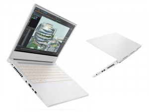 Acer ConceptD 3 CN314-73P-781N 14 FHD, Intel® Core™ i7 Processzor-11800H, 16GB DDR4 RAM, 1TB SSD, NVIDIA Quadro T1200 4GB, Win11 Pro Fehér laptop