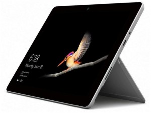 Microsoft Surface Go 10 colos Intel® Pentium Gold 4415Y, 4GB RAM, 64 SSD, Integrált VGA, Windows 10 Pro Platinum Szürke 2in1 table