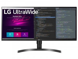  LG Ultrawide 34WN750-B - 34 colos 21:9-es QHD IPS AMD FreeSync HDR10 Fekete monitor