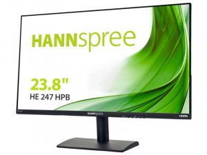 Hannspree HE247HPB - 23.8 colos FHD LED Fekete Monitor