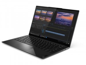 Lenovo ThinkPad Yoga Slim 9 - 82D1003UHV - 14 colos FHD, Intel® Core™ i5 Processzor-1135G7, 16GB LPDDR4 RAM, 512GB SSD, Intel® Iris Xe Graphics, Windows® 10 Home, Fekete Érintőképernyős laptop