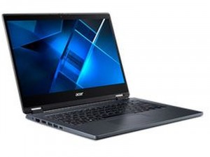 Acer TravelMate TMP414-51-59H1 14 colos FHD, Intel® Core™ i5 Processzor-1135G7, 16GB RAM, 512GB SSD , Intel® Iris Xe, FreeDOS, Kék laptop