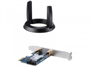 Asus PCI-e AC2100 2100Mbps PCE-AC58BT Bluetooth 5.0 wifi és bluetooth adapter