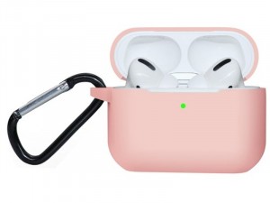 Apple Airpods Pro Rózsaszín Szilikon tok