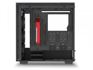 NZXT H700 PUBG Edition Számítógépház - Fekete/Piros/Kék Számítógépház