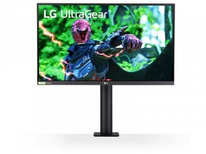  LG 27GN880-B - 27 colos Ultragear™, QHD, Nano IPS, AMD FreeSync, G-Sync, Ergonomikus Gamer Fekete monitor