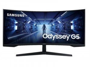 Samsung Odyssey G5 C34G55TWWR - 34 colos Ívelt HDR 165Hz FreeSync WQHD VA 1000R Gaming monitor