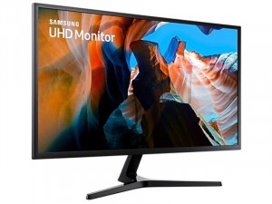 Samsung U32J590UQR - 32 colos 4K UHD VA AMD FreeSync Fekete monitor 