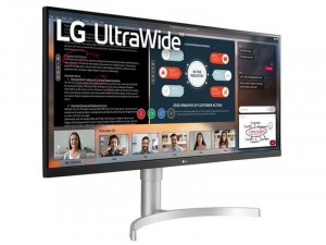  LG 34WN650-W - 34 colos UltraWide™ 21:9 FullHD IPS HDR10 Fekete monitor 