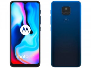 Motorola Moto E7 Plus LTE 64GB 4GB Dual-Sim Tengerészkék Mobiltelefon