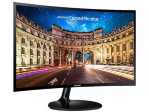 Samsung C27F390FHR - 27 colos Ívelt FHD LED VA Fekete monitor
