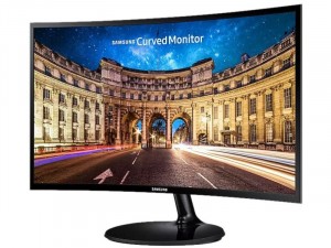 Samsung C27F390FHR - 27 colos Ívelt FHD LED VA Fekete monitor