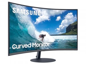 Samsung C32T550FDR - 32 colos Ívelt FHD LED VA AMD FreeSync Sötétkék szürke monitor