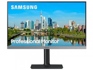Samsung F24T650FYR - 24 colos FHD LED IPS Sötétkék szürke Keret nélküli monitor