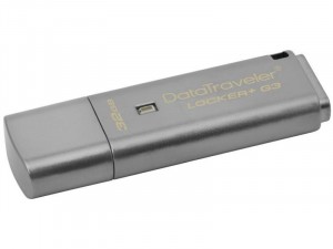 KINGSTON PENDRIVE 32GB, DT LOCKERPlus G3 USB 3.0, FÉM, TITKOSÍTOTT 