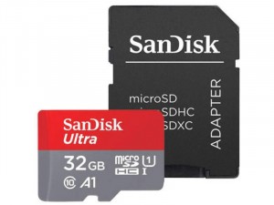 SanDisk microSDHC™ Mobile Ultra™ 32GB, adapterrel, (98MB/s) class 10, A1 - MicroSD Kártya