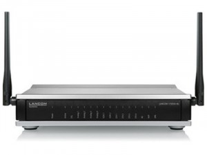 Lancom 1793VA router- 4 Portos - SlotsGigabit Ethernet - VDSL2/ADSL2Plus - Falra, szekrénybe szerelhető