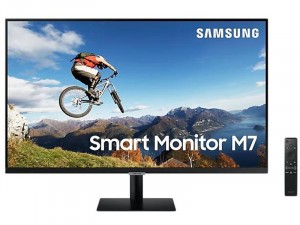 Samsung S32AM700UR - 32 colos 4K LED HDR10Plus SMART monitor, távirányítóval