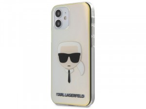 Apple iPhone 12 mini Karl Lagerfeld mintás TPU - PC Színjátszó tok
