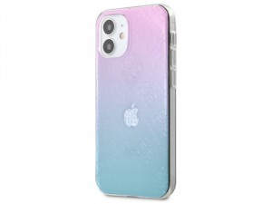 Apple iPhone 12 mini Guess Rózsaszín-Kék TPU - PC tok