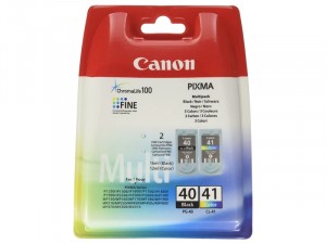 Canon PG-40 - CL-41 Multipack - Fekete - színes tintapatron
