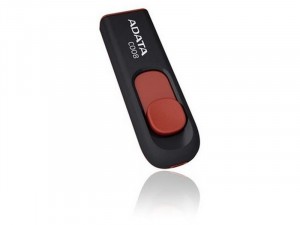 ADATA C008 16GB USB 2.0 Fekete-Piros Flash Drive