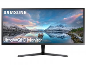 Samsung S34J550WQR - 34.1 colos 21:9 WQHD VA FreeSync Kékes Sötétszürke monitor 