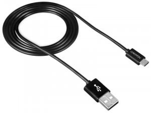 Canyon micro USB - USB 2.0 1m fekete kábel