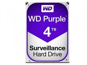 Western Digital 3,5 4TB SATA3 5400rpm 64MB Purple Merevlemez meghajtó