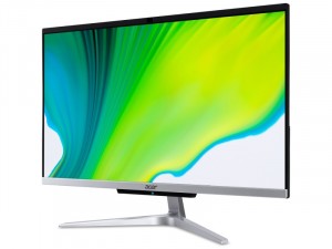 ACER AIO Aspire C24 23,8 FHD, i5-1135G7, 8GB RAM, 512GB SSD - 1TB HDD, FreeDOS Ezüst asztali számítógép