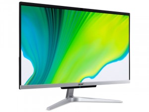 ACER AIO Aspire C24 23,8 FHD, i5-1135G7, 8GB RAM, 512GB SSD - 1TB HDD, FreeDOS Ezüst asztali számítógép