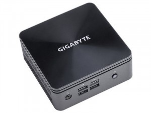 Gigabyte BRIX Intel® Core™ i5 - Intel® Core™ i5 Processzor-10210U, SSD -HDD hely, 2x DDR4 foglalat, Intel® UHD Graphics, Fekete mini Számítógép