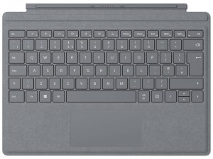 Microsoft Surface Pro Type Cover Világosszürke Billentyűzetes tok