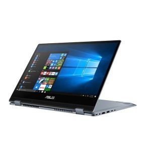 ASUS VivoBook Flip TP412FA-EC288T 14 FHD/Intel® Core™ i3 Processzor-8145U/4GB/128GB/Int. VGA/Win10/kék laptop